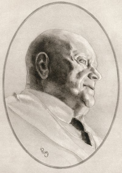 Jean Sibelius, urodzony jako Johan Julius Christian Sibelius, z Żywych biografii wielkich kompozytorów autorstwa Gordon Ross