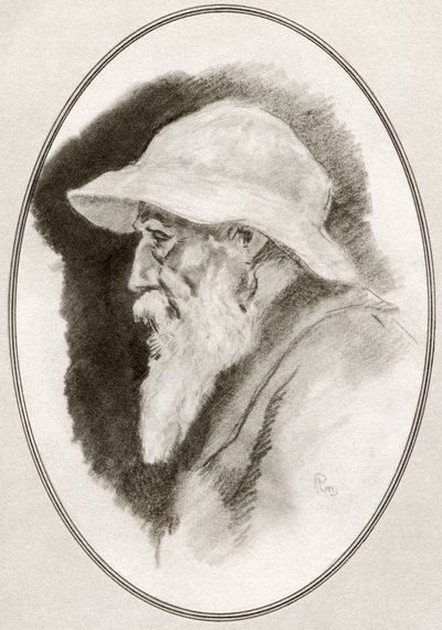 Pierre-Auguste Renoir, z Żywych biografii wielkich malarzy autorstwa Gordon Ross