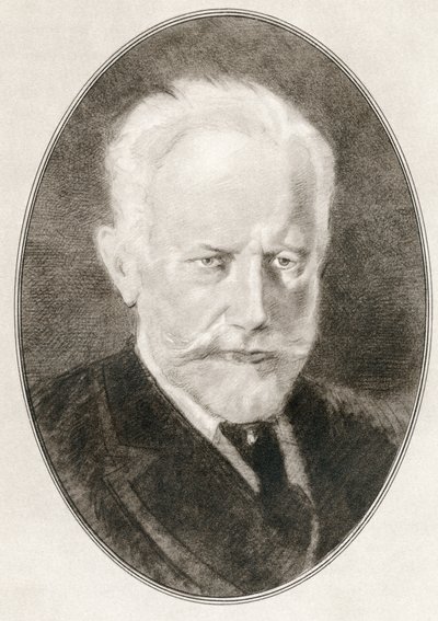 Piotr Iljicz Czajkowski, z Żywych biografii wielkich kompozytorów autorstwa Gordon Ross