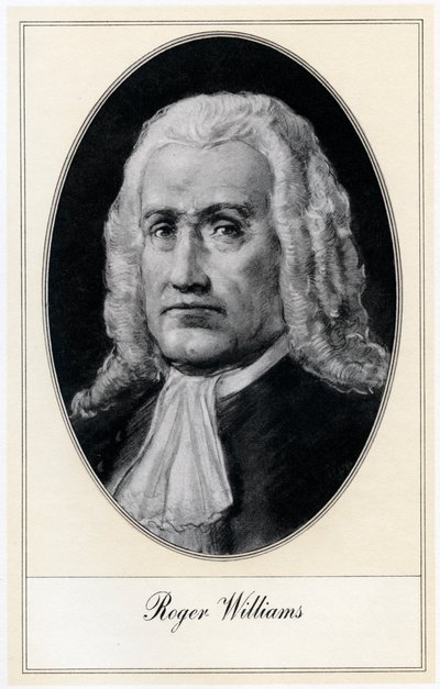 Roger Williams, teolog anglo-amerykański, początek XX wieku. autorstwa Gordon Ross