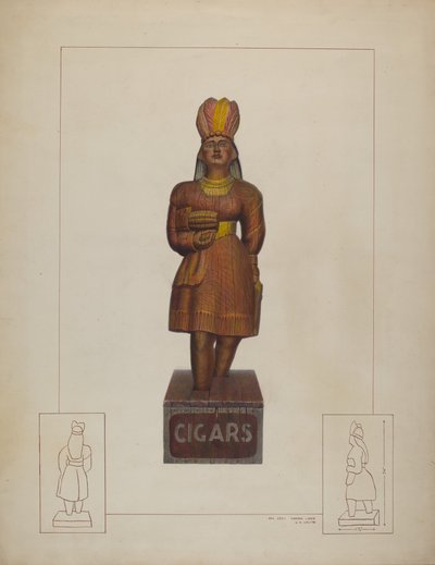 Indyjski sklep z cygarami autorstwa Gordon Saltar and Edward L. Loper