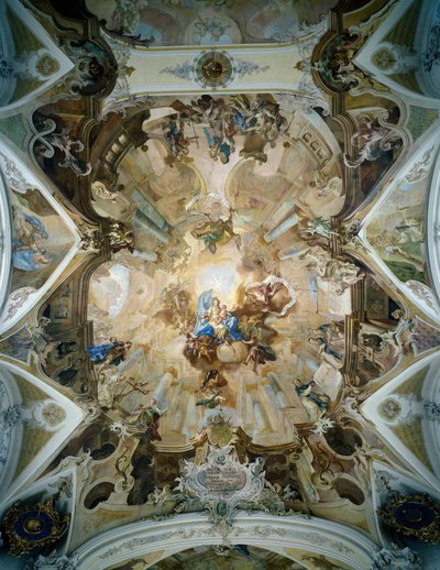 Wniebowstąpienie Maryi autorstwa Gottfried Bernard Goetz