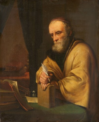 Stary uczony autorstwa Gottfried Kneller (copy after)