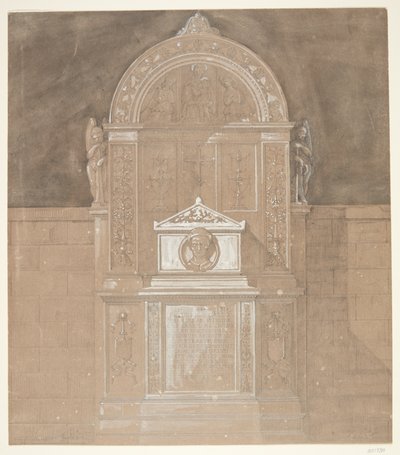 Epitafium barona C. F. von Rumohra 1845 autorstwa Gottfried Semper