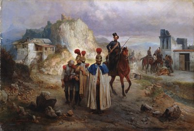 Francuzi w niewoli w latach 1814, 1885 autorstwa Gottfried Willewalde