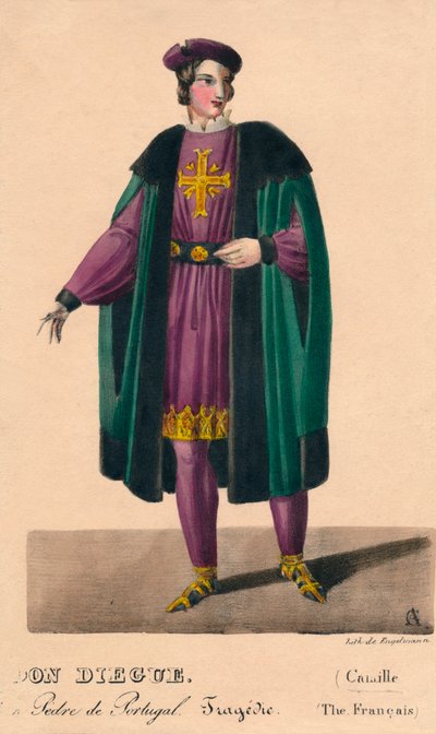 Don Diegue, ok. 1820. autorstwa Gottfried or Godefroy Engelmann