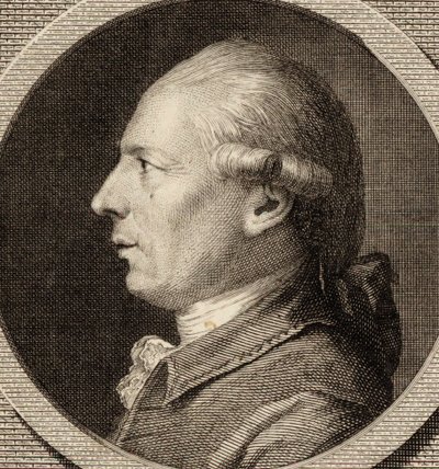 Portret François-André Danicana Filidora 1726-1795, 1780. autorstwa Gottlob August Liebe