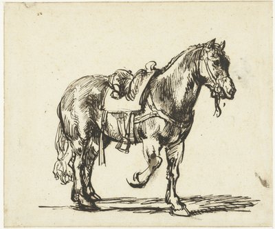 Koń Dobrego Samarytanina autorstwa Govert Flinck