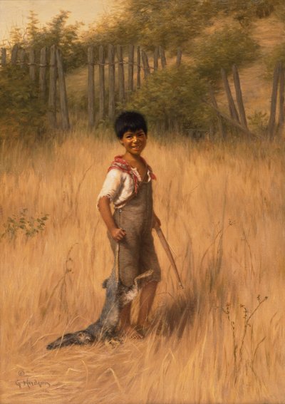 Łowca autorstwa Grace Carpenter Hudson