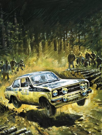 70 etapów do sukcesu, historia najtrudniejszego rajdu samochodowego w Wielkiej Brytanii autorstwa Graham Coton