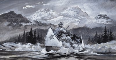 Alexander Mackenzie (1764-1820) (gwasz na papierze) autorstwa Graham Coton