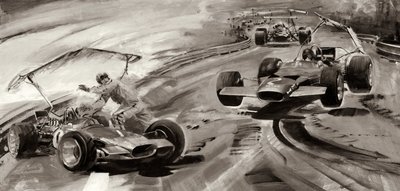 Grand Prix Problems (gwasz na papierze) autorstwa Graham Coton