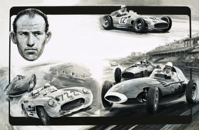 Stirling Moss autorstwa Graham Coton