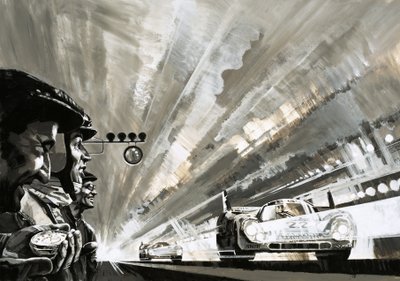 24-godzinny wyścig Le Mans autorstwa Graham Coton