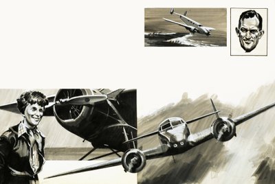 Tajemnicze zniknięcie Amelii Earhart autorstwa Graham Coton