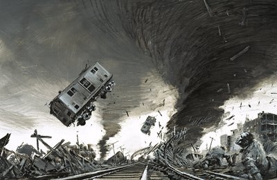 Tornado, które uderzyło w St Cloud autorstwa Graham Coton