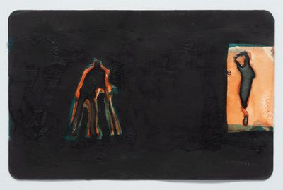 Fotograf, 2025 (akwarela na karcie) autorstwa Graham Dean