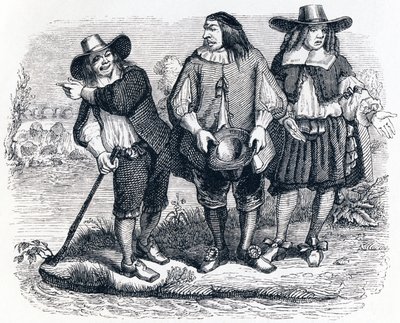 Utopiona kobieta (La femme noyee) - Bajki La Fontaine autorstwa Grandville