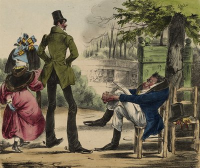 La Karykatura; nr 13, 1830-35 (litografia ręcznie kolorowana) autorstwa Grandville 1803 47 Grandville 1803 47