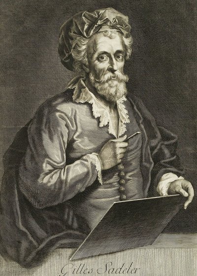 Aegidius Sadeler (1570-1629) autorstwa Gérard Edelinck