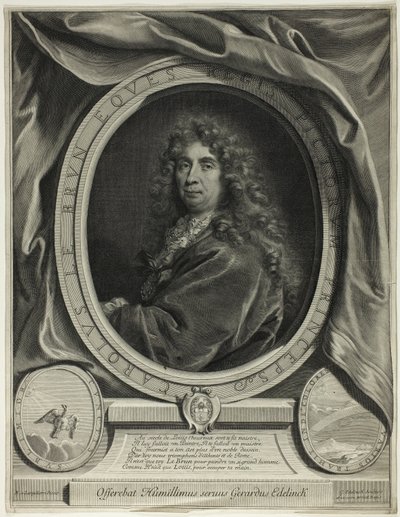 Karol Brązowy autorstwa Gérard Edelinck