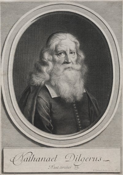 Nathanael Dilgerus, Minister Gdańska autorstwa Gérard Edelinck