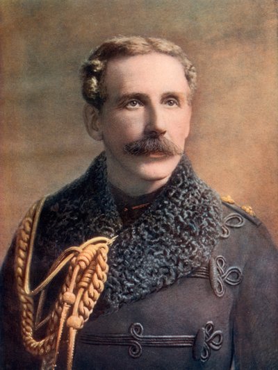 Podpułkownik WD Otter, dowódca Królewskiego Kanadyjskiego Pułku Piechoty, Republika Południowej Afryki, 1902. autorstwa Gray