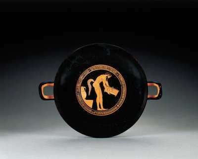 Poddasze czerwonofigurowe kylix, ok. 470 pne autorstwa Greek