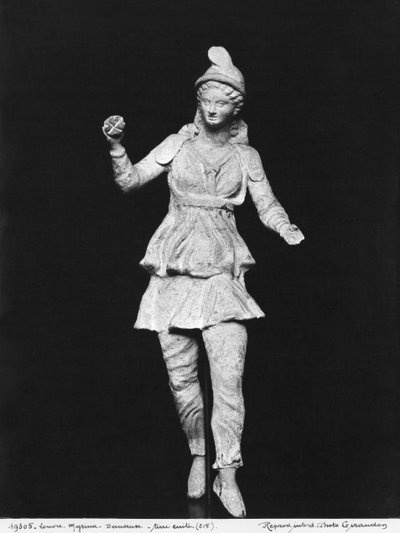 Taniec attis, okres hellenistyczny, II poł. II w. p.n.e., z Myriny (terakota) autorstwa Greek