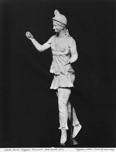 Taniec attis, okres hellenistyczny, II poł. II w. p.n.e., z Myriny (terakota) autorstwa Greek