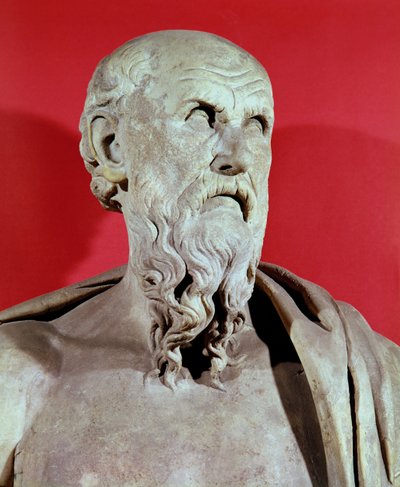 Popiersie Hezjoda autorstwa Greek