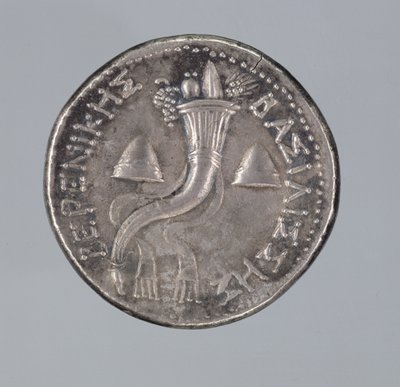 Srebrna Didrachma Berenice II (srebrna) (patrz również 293751) autorstwa Greek