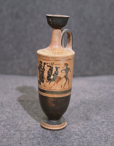 Lekythos, Vibo Valentia (Hipponion) (ceramiczny) autorstwa Greek School
