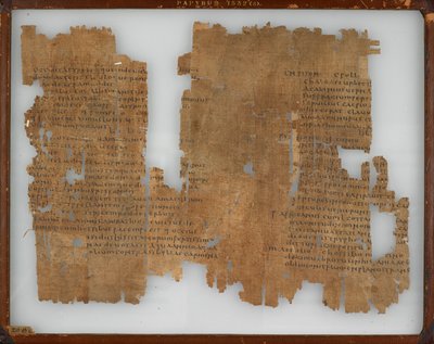 Papirus 1532 (5), uosobienie Liwiusza, III-IV wiek autorstwa Greek School