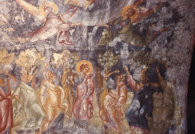 Wniebowstąpienie, kościół Pantanassa autorstwa Greek School