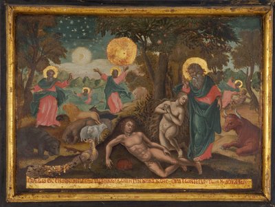Credo in Deum, Stworzenie Credo Apostołów, 1700 autorstwa Greek icon