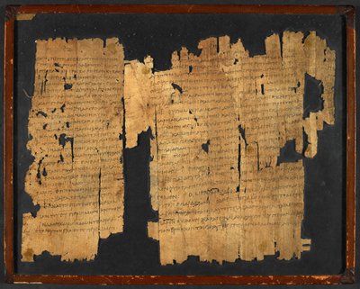 Papirus Inw. Nr. 1532, „List do Hebrajczyków” (papirus) autorstwa Greek School
