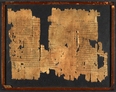 Papirus Inw. Nr. 1532, „List do Hebrajczyków” (papirus) autorstwa Greek School