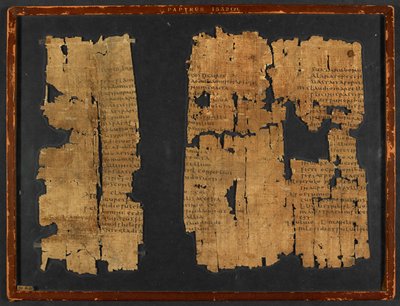 Papirus Inw. Nr. 1532, „List do Hebrajczyków” (papirus) autorstwa Greek School