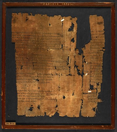 Papirus Inw. Nr. 1532, „List do Hebrajczyków” (papirus) autorstwa Greek School