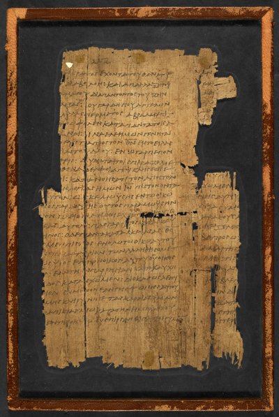 Papirus Inw. Nr. 1532, „List do Hebrajczyków” (papirus) autorstwa Greek School