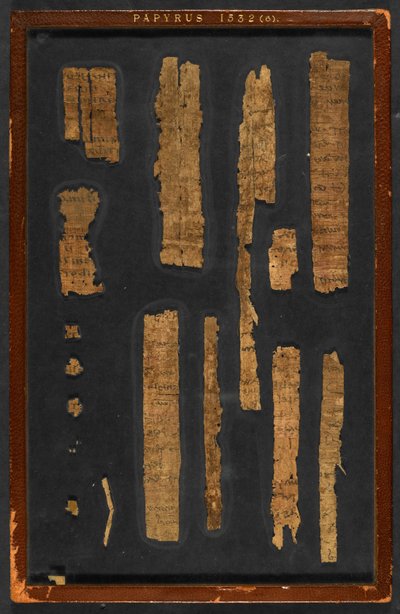 Papirus Inw. Nr. 1532, „List do Hebrajczyków” (papirus) autorstwa Greek School