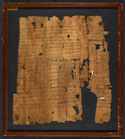 Papirus Inw. Nr. 1532, „List do Hebrajczyków” (papirus) autorstwa Greek School