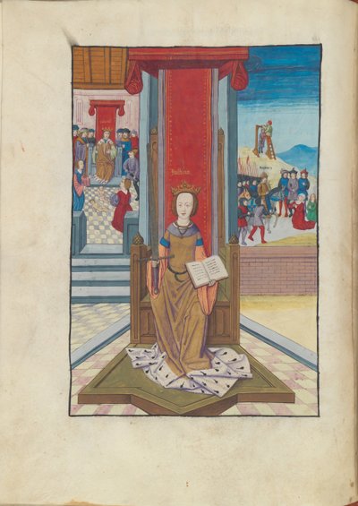 Sprawiedliwość Sprawiedliwości od Margaret Philosophica, XVI wiek. autorstwa Gregor, Reisch