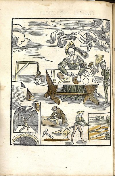 Margarita filozoficzna Geometria, 1504 autorstwa Gregor Reisch