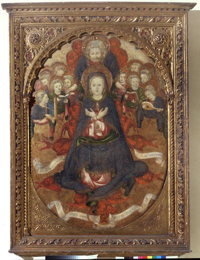 Wniebowzięcie NMP, ok. 1450 (tempera na pokładzie) autorstwa Gregorio Zavattari
