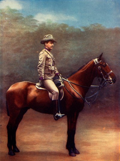„Oficer strzelców konnych Wiktorii”, 1901. autorstwa Gregory and Co