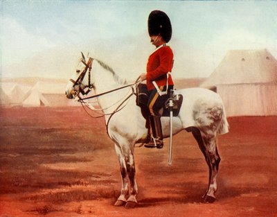 — Starszy sierżant 2. pułku dragonów. Royal Scots Greys, 1900. autorstwa Gregory and Co