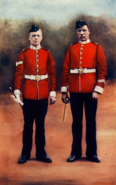 „2. Pułk Northampton”, 1901. autorstwa Gregory and Co
