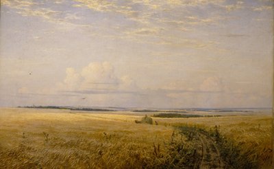 Spokojne pola, 1892 autorstwa Grigori Grigoryevich Myasoedov